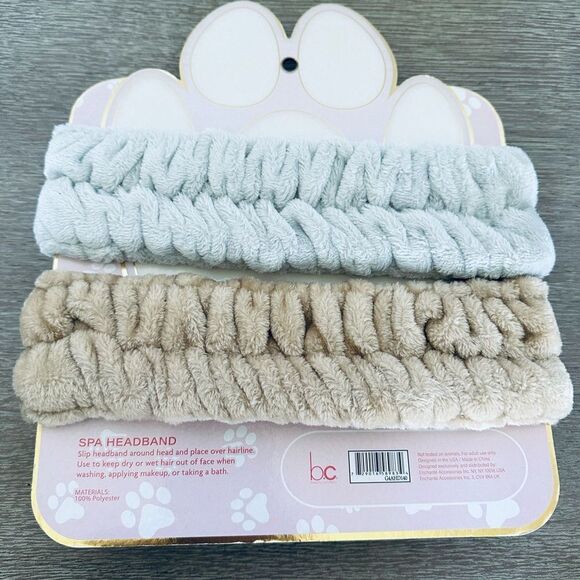 Plush Dog & Cat Spa Headbands Set 2-pc - Picture 3 of 3
